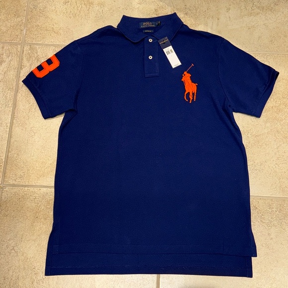 Men’s Polo Ralph Lauren Custom Fit Polo Size Large - New with Tags! - Picture 2 of 13